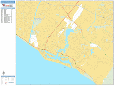 Newport Beach Digital Map Basic Style